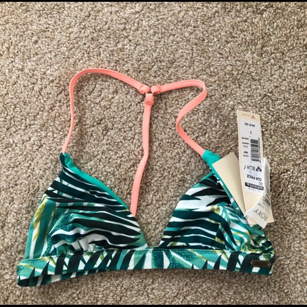 NWT Roxy bikini top